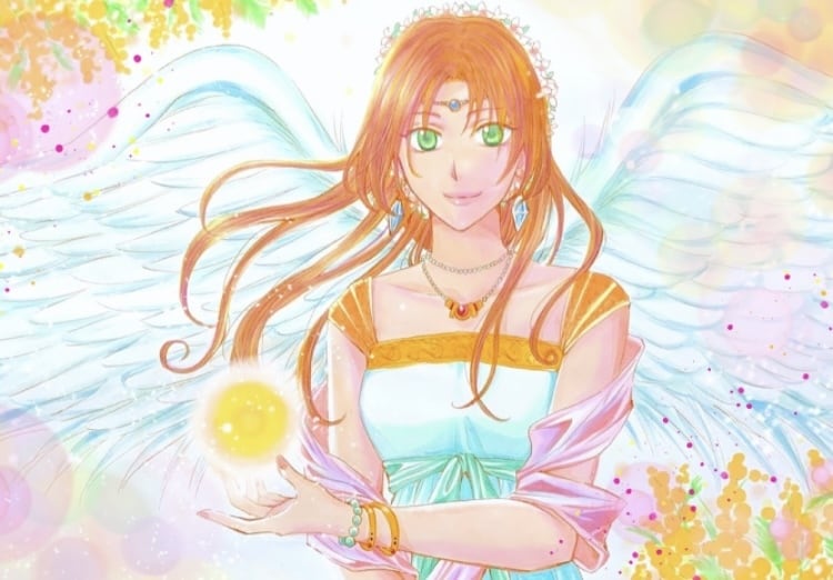 あなたの守護天使を描き、さらなる幸運へと導きます 天使からのサポートが強力になる❤️天使絵と一言メッセージ イメージ3