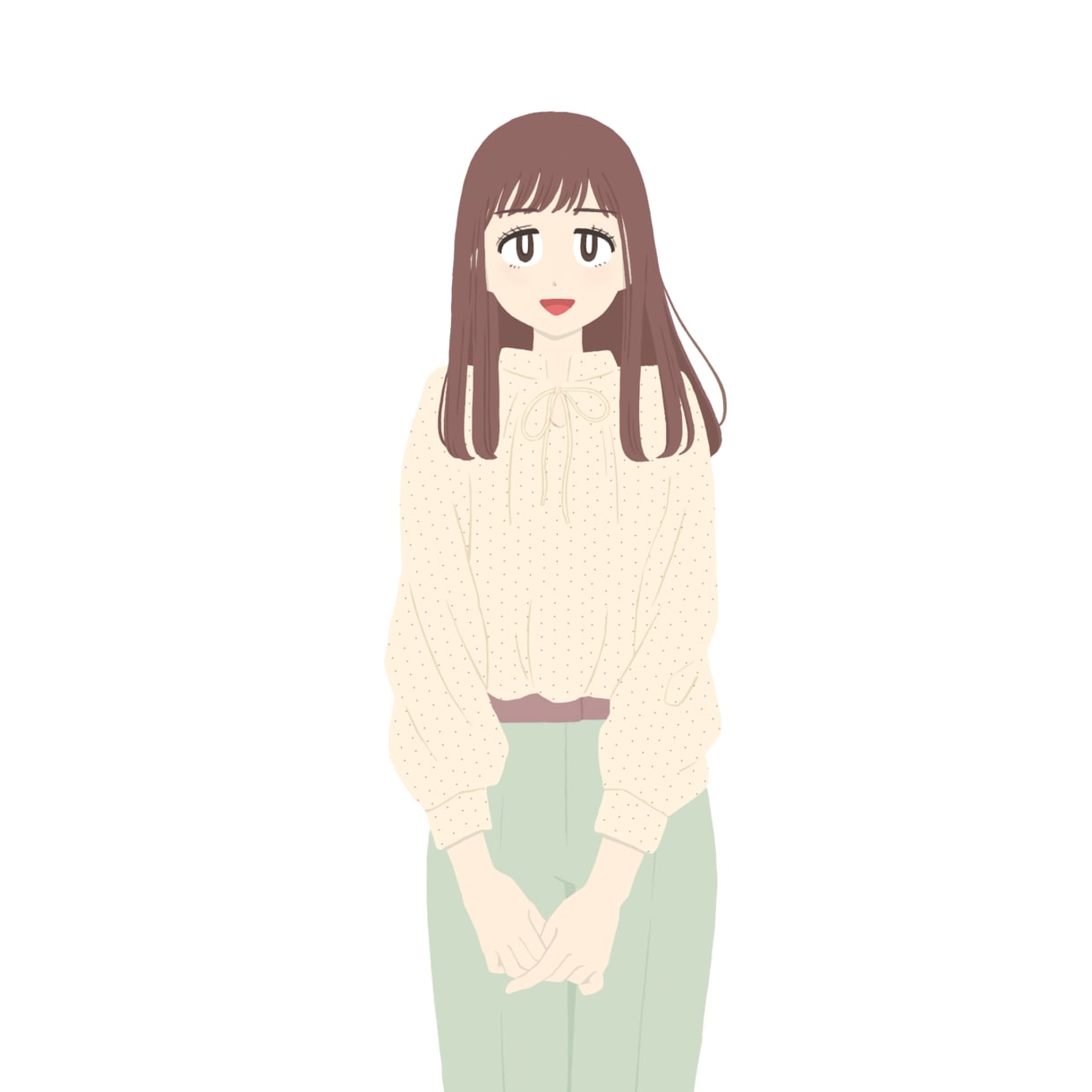 シンプルで使いやすいほっこり似顔絵、制作します おしゃれな柔らかい似顔絵で親しみやすく！ビジネスにも！ イメージ8