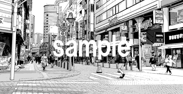漫画背景（写真加工＋加筆補正）を制作します 早い場合は依頼から2時間で制作します。 イメージ10