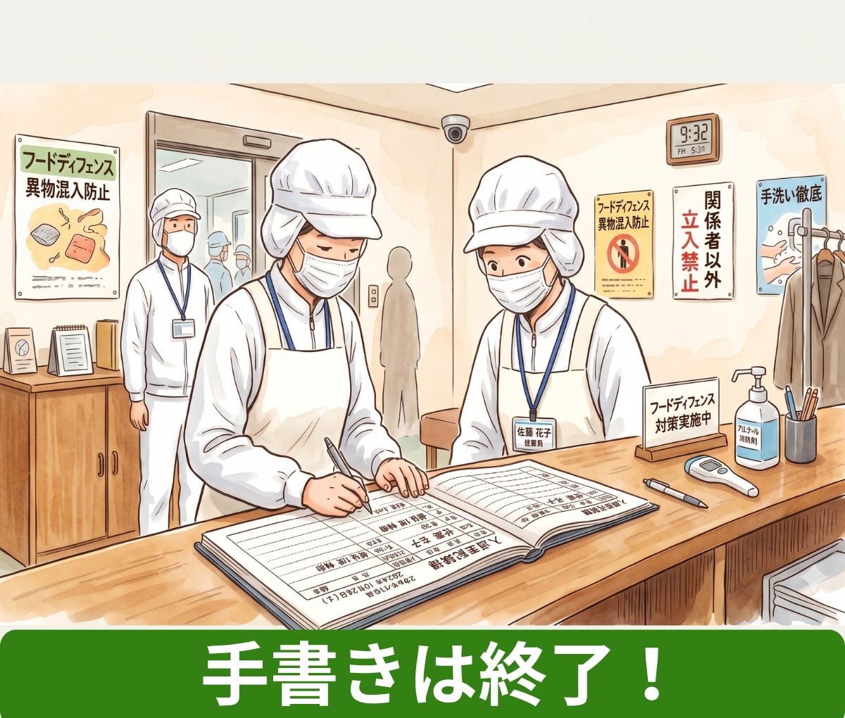 HACCP/入室管理　初期構築込みで監査対策します 丸投げでOK！改ざん不可の自動ログシステムを自社専用に構築 イメージ6