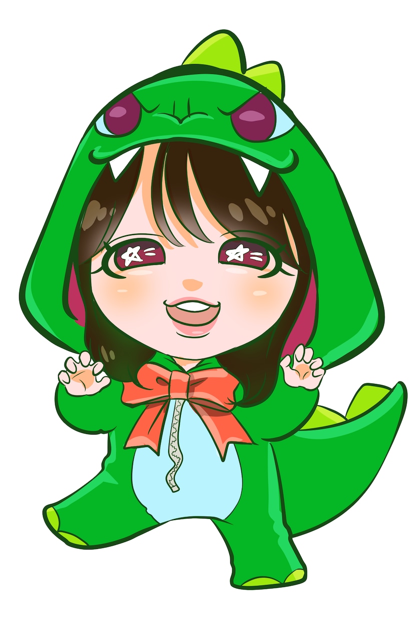 アイコンに!個性が光るミニキャラ制作します 親しみやすく個性が光るイラストでSNSやブログの魅力をアップ イメージ1