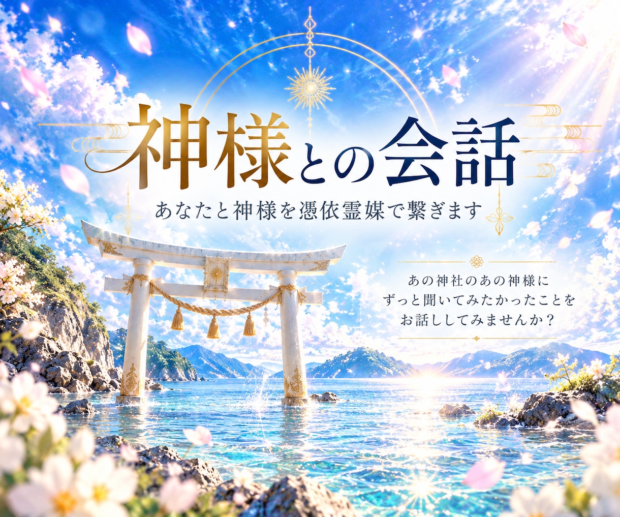 あなたと神様との会話を憑依霊媒でお繋ぎします 大好きな神様、あの神社の神様とお話ししてみませんか？ イメージ1