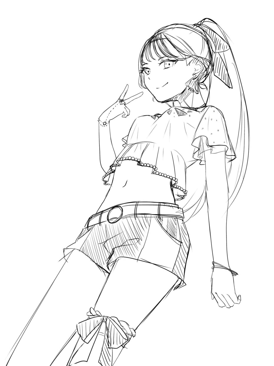 試験運用┃かわいい立ち絵やイラスト描きます 立ち絵作成から衣装デザインまで(3月以降の依頼のみ) イメージ6