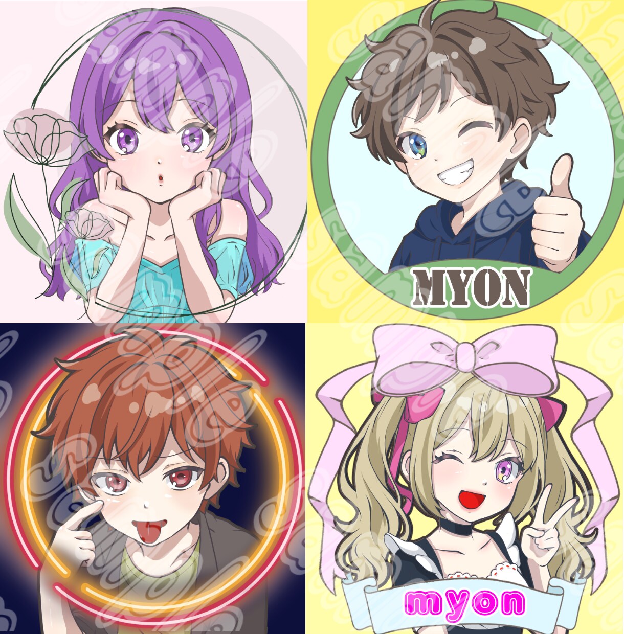 最短翌日納品！かわいく映えるアイコン描きます テンプレート使用にて簡単に注文！迅速に納品できます！ イメージ10