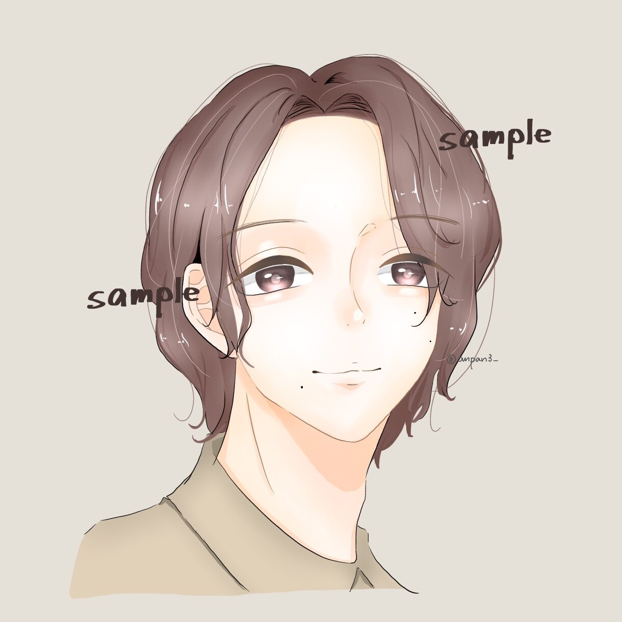 アイコンイラスト描きます 配信用・プレゼント用・ペアイラスト イメージ5