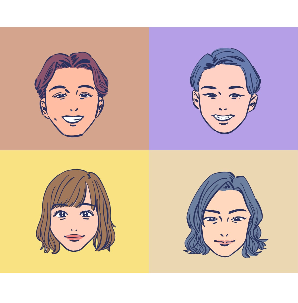 お写真からアメコミ風似顔絵イラストを制作します ハイクオリティなアイコンでビジネスにも好印象◎ イメージ2