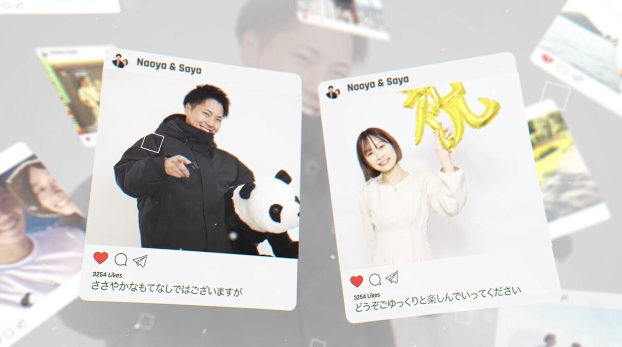 結婚式オープニングムービー作成します おしゃれな結婚式オープニングムービー作成します！ イメージ3