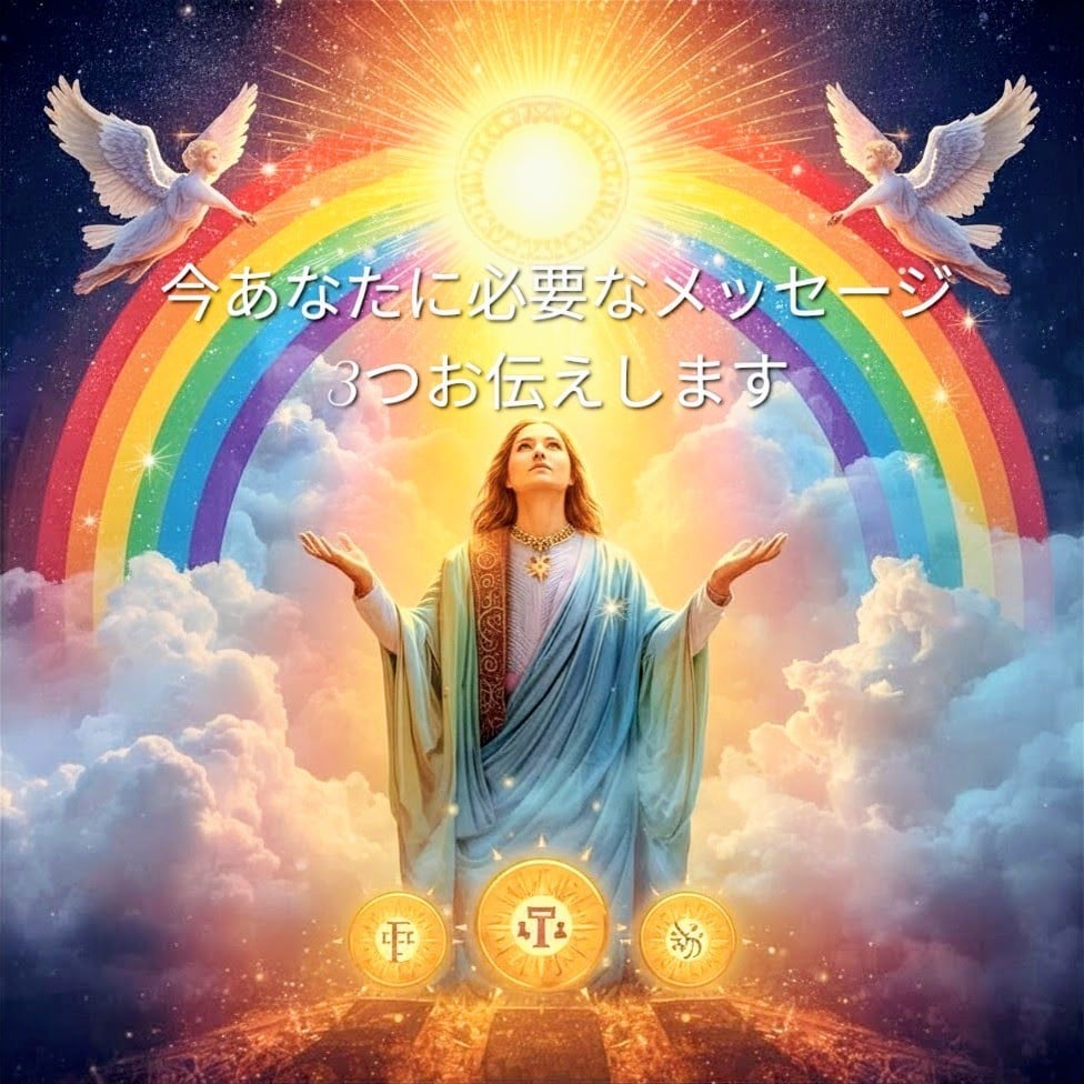 今あなたに必要なメッセージを３つお伝えします 【即日鑑定∞見た瞬間がタイミング∞元気をもらえるメッセージ】 イメージ1