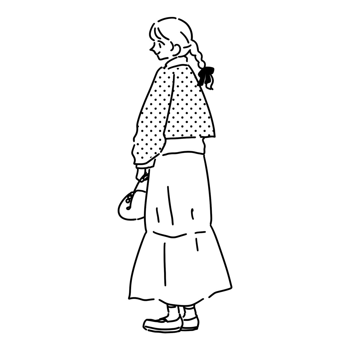 シンプルな人物のイラスト描きます アイコンやヘッダーなどにもどうぞ イメージ4