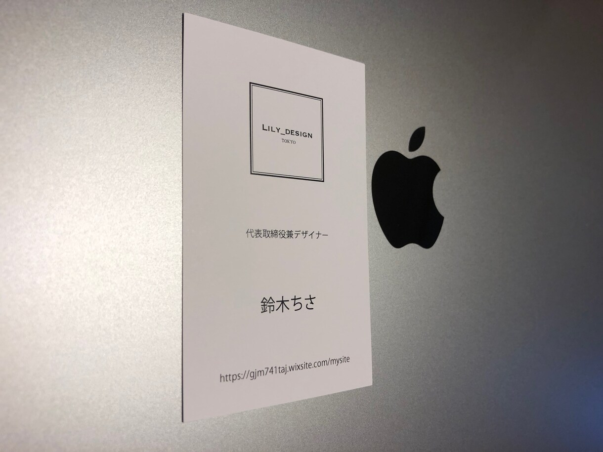修正無制限！現役デザイナーが名刺を作ります 上品で、高級、スタイリッシュな名刺の原稿お作りします。 イメージ1