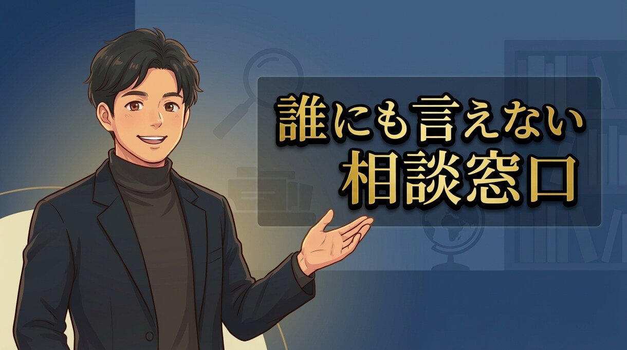 不倫／浮気、手遅れになる前に整理します 経験豊富な元警察官が感情と状況を一緒に整理・サポート イメージ2