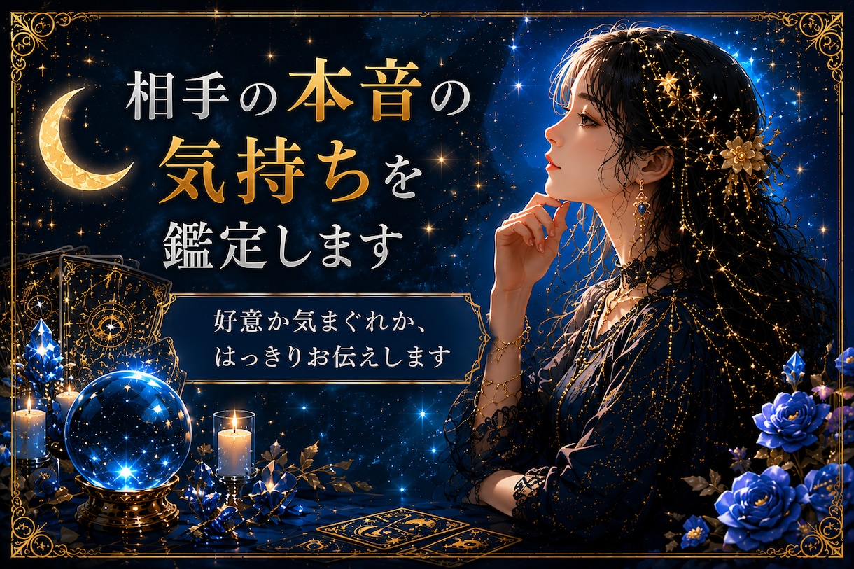 相手の本音の気持ちを鑑定します 好意か気まぐれか、はっきりお伝えします イメージ1