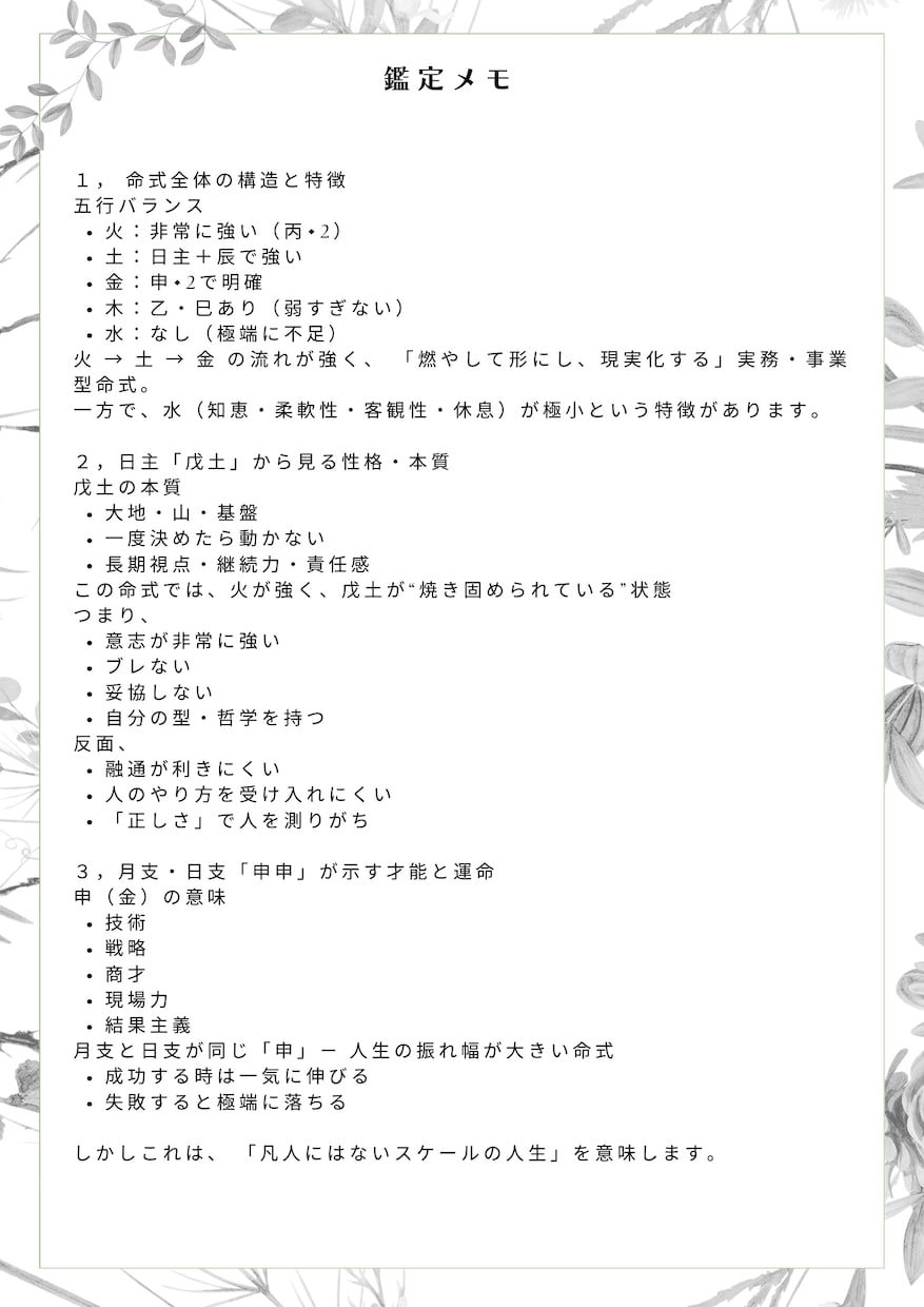 凶運を強運に変える秘伝の大開運吉方位を鑑定します サンプル付き！運命を劇的に改革するQ&A無制限の吉方位鑑定 イメージ9