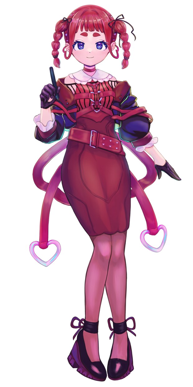 厚塗り風キャラクターイラスト制作します VTuber、TRPG立ち絵、ゲームの人物キャラクターなどに イメージ1
