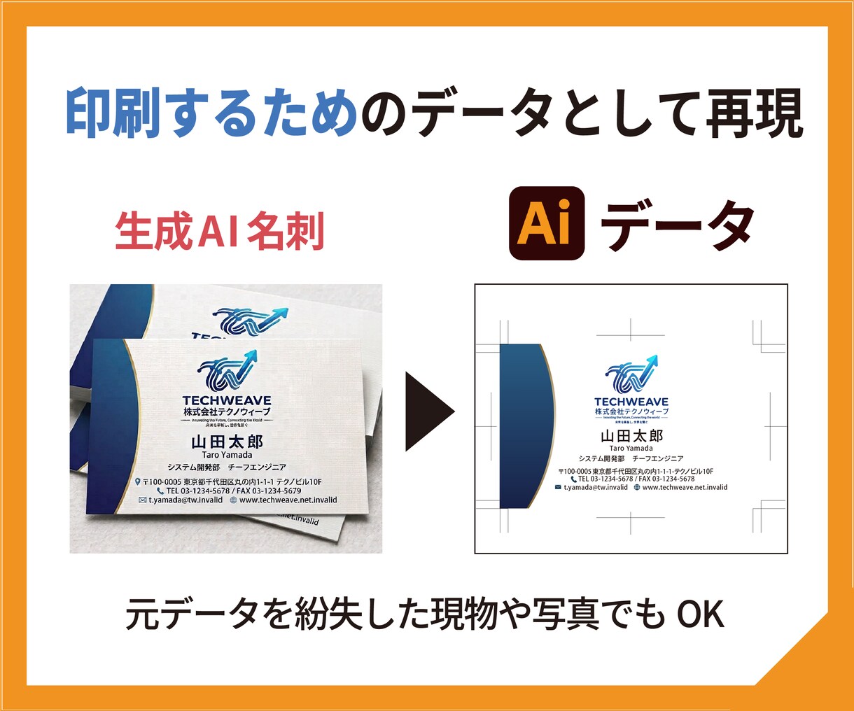 生成AI画像・ロゴをトレースしaiデータ化します ChatGPT・Gemini画像などイラレで入稿用に イメージ4