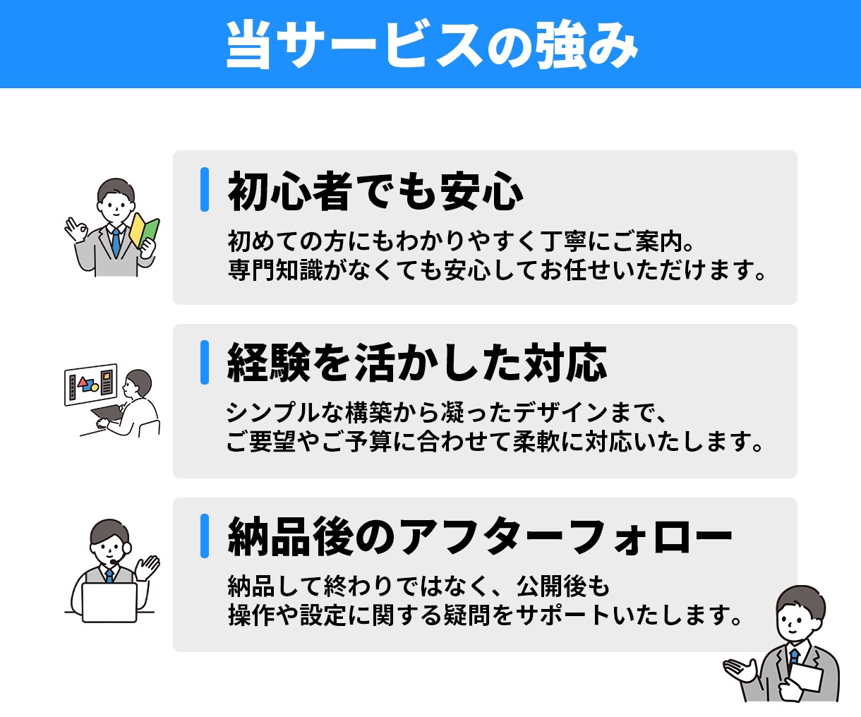 初めてでも安心！ShopifyでEC構築します 王道から追加機能まで売上につながるECサイトをご提案 イメージ3