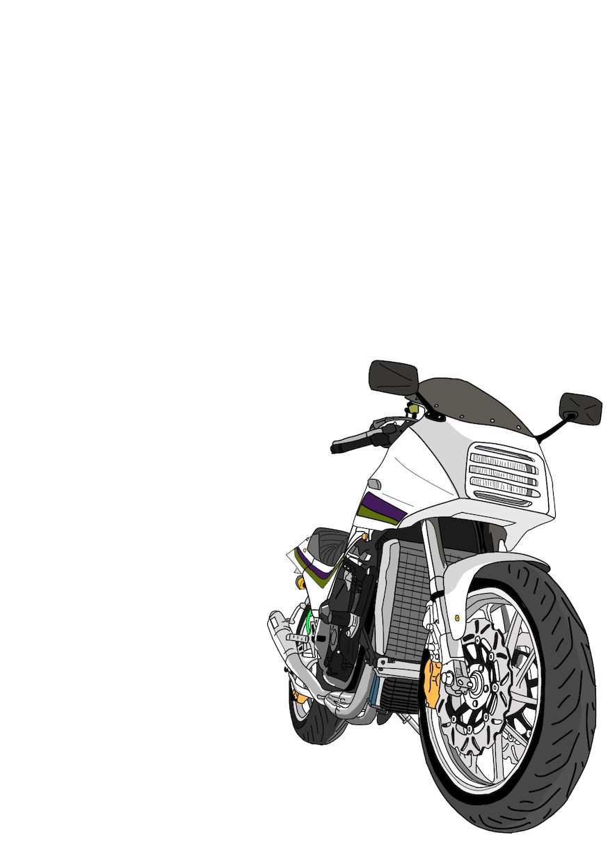 あなたの愛車描きます あなたの素敵な愛車(バイクや車)描きます！ イメージ4