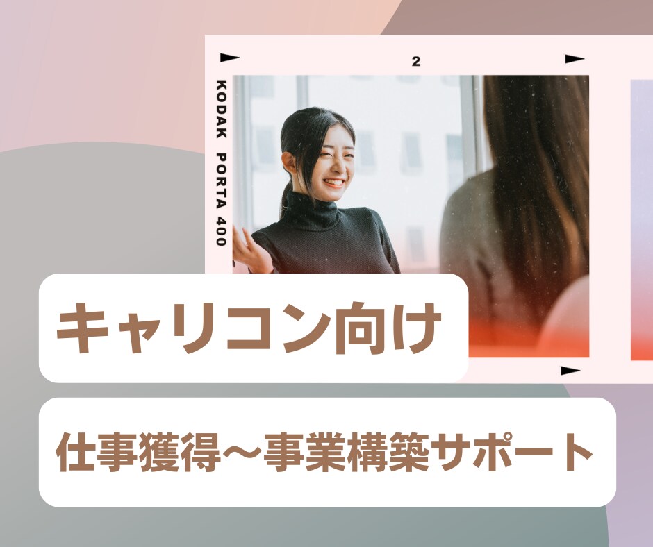 キャリコン限定！仕事獲得～ビジネス構築します 資格だけでは稼げない？マーケのプロが集客～事業構築をサポート イメージ1