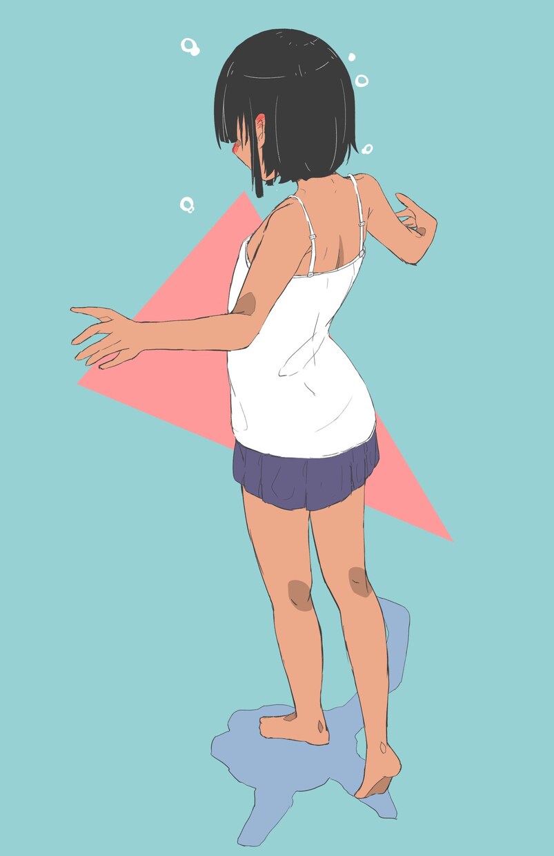 最短1日！ポップな雰囲気のある女の子の絵を描きます 【募集再開しました】SNSのアイコンやパンフレットの挿絵へ！ イメージ3