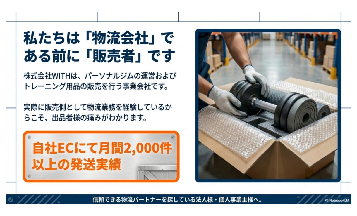EC発送代行の物流診断します 利益を守る発送代行改善提案します！ イメージ1