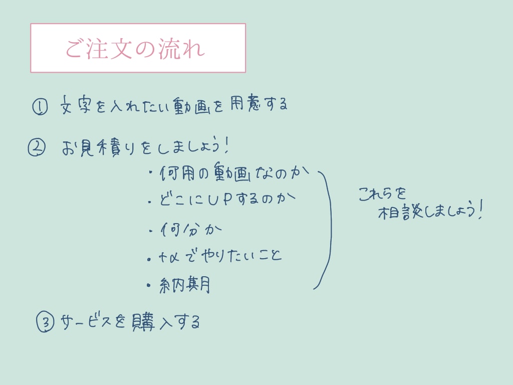 動画に手書きの歌詞・テキストを入れます 【エモい】弾き語り動画やMVには手書きの歌詞がおすすめ！ イメージ2
