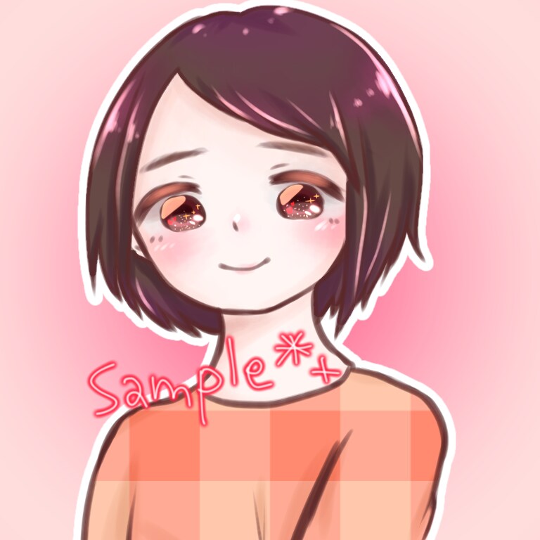 SNSで用アイコン お描きします TwitterやInstagram、YouTubeアイコン等 イメージ5