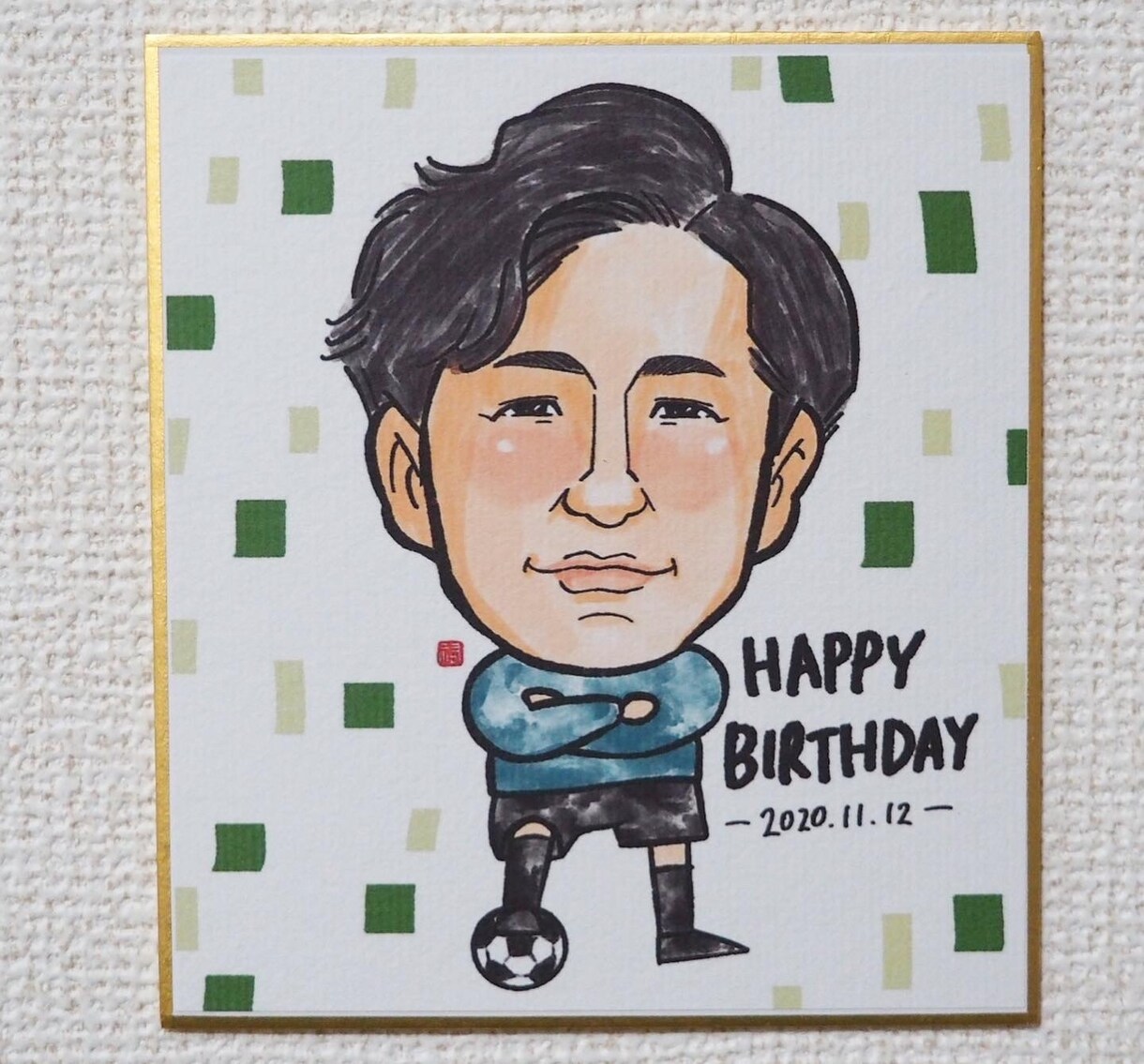 ポップなワクワクな似顔絵作成します SNSアイコンや誕生日・還暦などのお祝いにもオススメです！ イメージ6