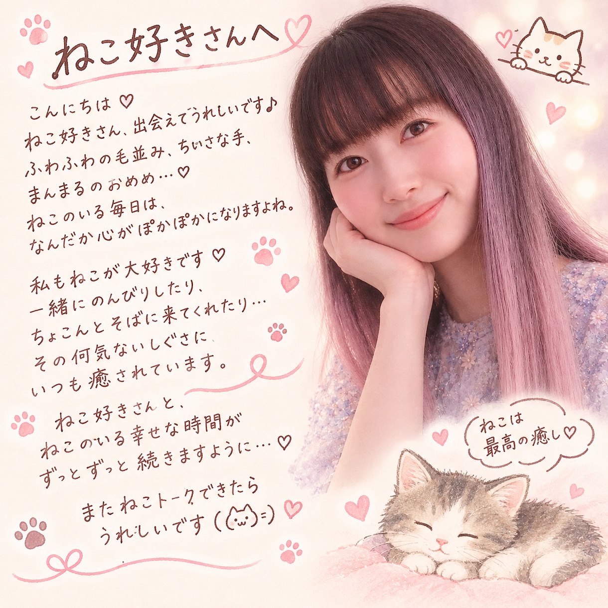 猫好きさん、集まれます 偶然通りかかった猫好きさん、どうぞお立ち寄りください♡ イメージ1