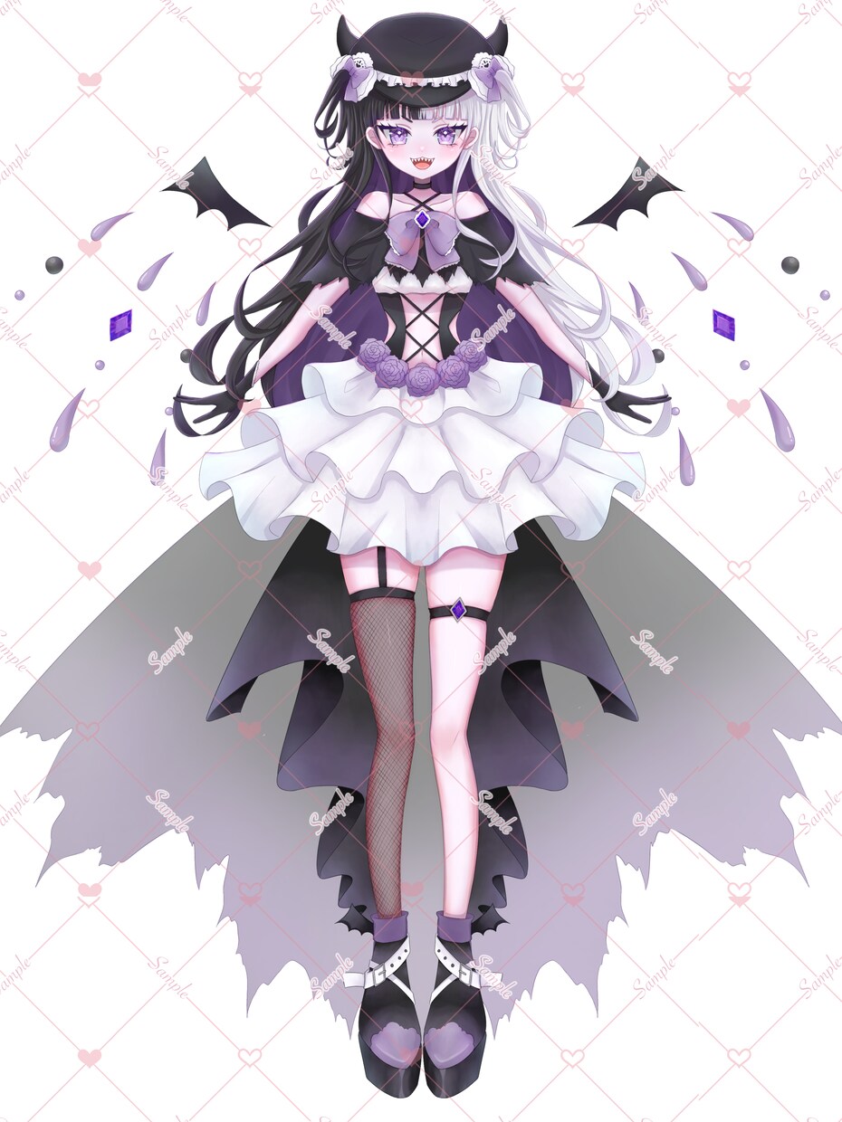 ゲームやTRPGで使える立ち絵お描きします 繊細で可愛いあなただけの立ち絵！ イメージ2