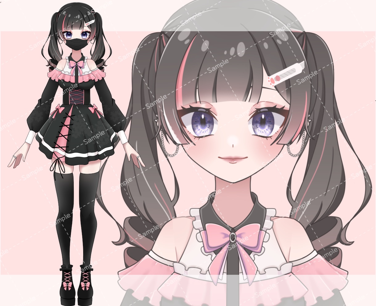 Live2D立ち絵を制作します 貴方だけの素敵な立ち絵を提供します イメージ2