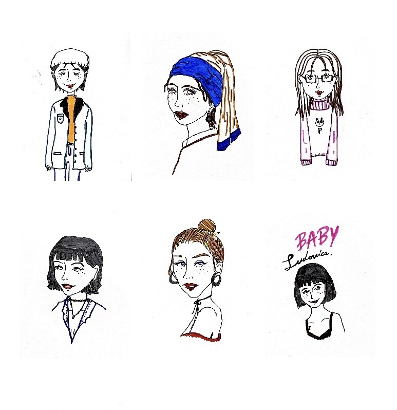 癖のあるイラスト/ファッション/インテリア描きます ファッション/似顔絵/インテリア/挿絵/アイコン/グッズ！ イメージ2