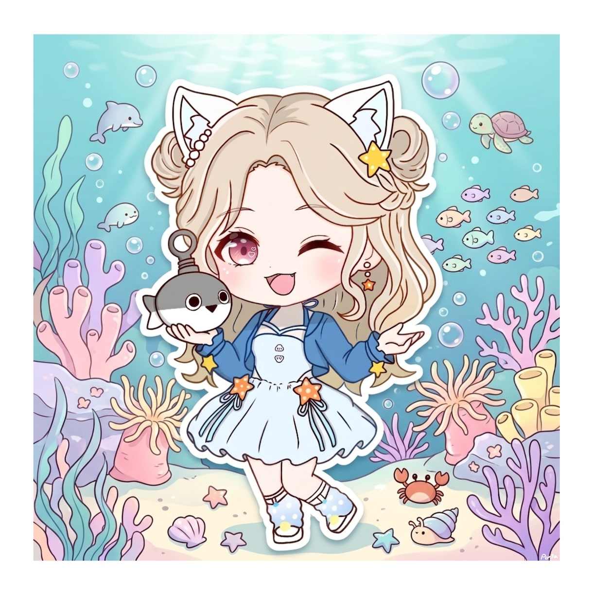 アイコン作成します お好きなSDキャラを最短3日で作成します✨️ イメージ2