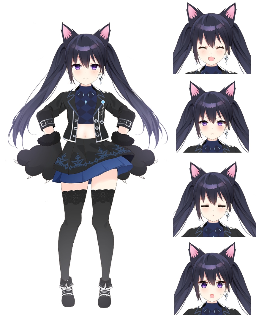 LIVE2D用のパーツ分けイラストを作成致します これからVTuberデビューを考えられている方どうぞ！ イメージ3
