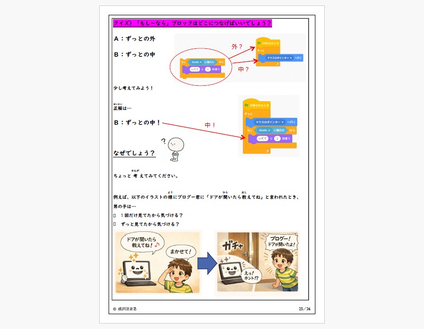 ゲーム作りたいお子様向け！教材（Lv２）提供します はじめてでも安心！ゲームを遊ぶ側から「作る側」へ！ イメージ4
