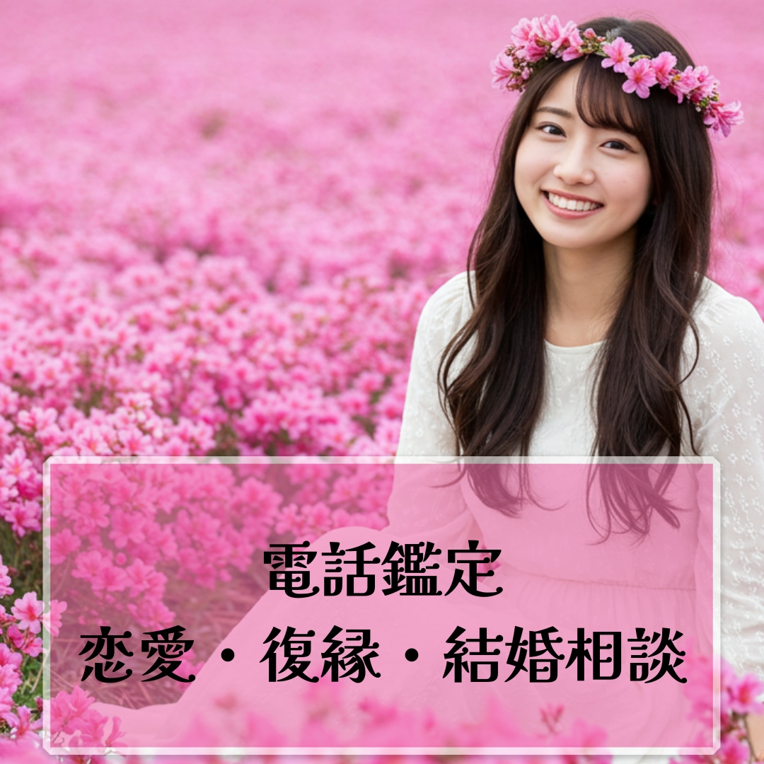 電話鑑定☆恋愛・復縁・結婚相談お聞きいたします 某占い会社で実績多数☆リピート相談が止まらない本物の鑑定 イメージ1