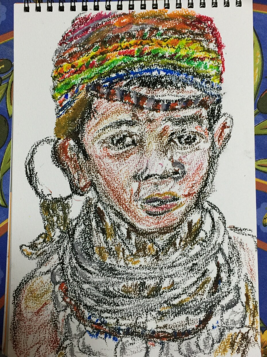 赤ちゃんの似顔絵を描きます。すぐに大きくなってしまう可愛い赤ちゃんの姿を絵に残しませんか？  イメージ3