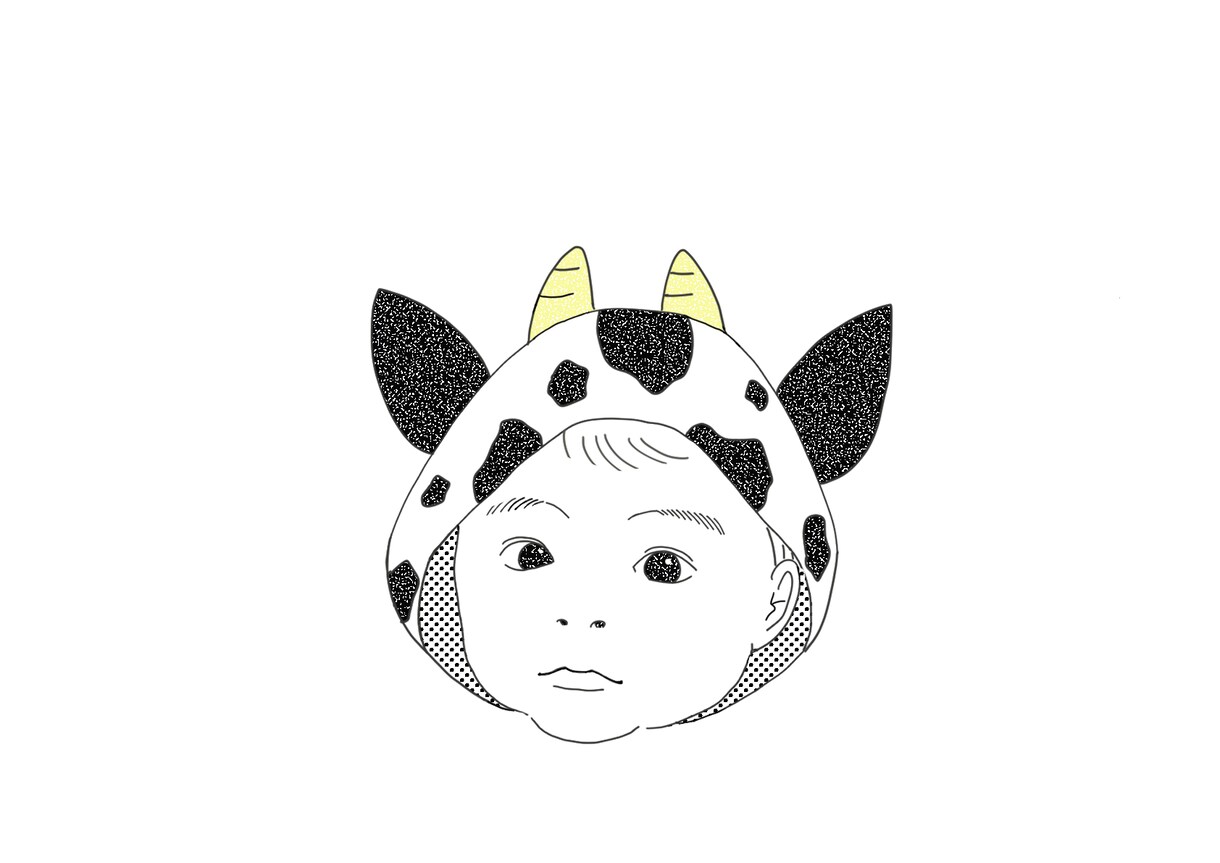 お子様のオシャレな似顔絵作成します ☆記念日や贈り物、ブログ・SNSなどのアイコンなどに☆ イメージ3