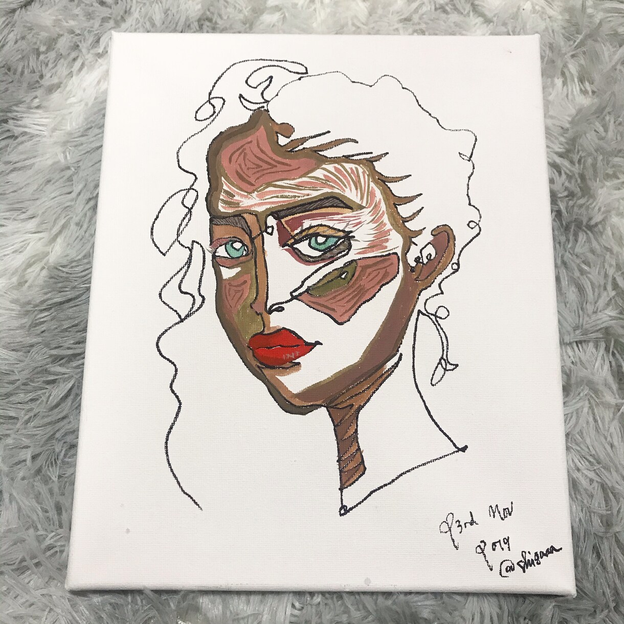 シンプルでお洒落アートなイラスト描きます カフェ、レストラン、アートなイラストが必要な時に イメージ4