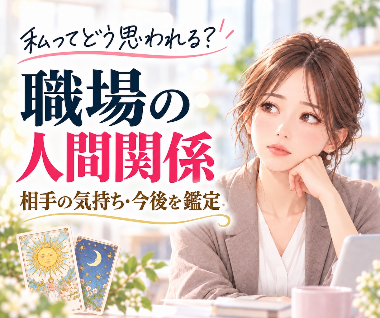 職場の人間関係｜相手の気持ち・今後を詳しく占います なぜ冷たい？いつまで続く？どうすればいい？を丁寧に鑑定します イメージ1