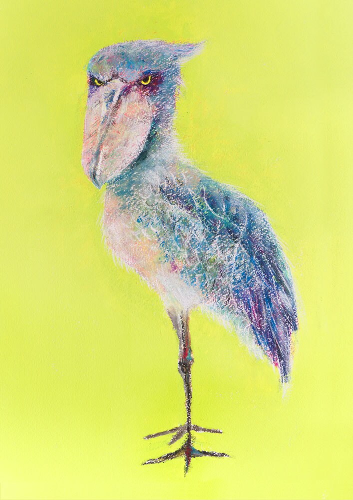 アナログ制作で動物を描きます オイルクレパスを使った繊細で優しいタッチです イメージ4