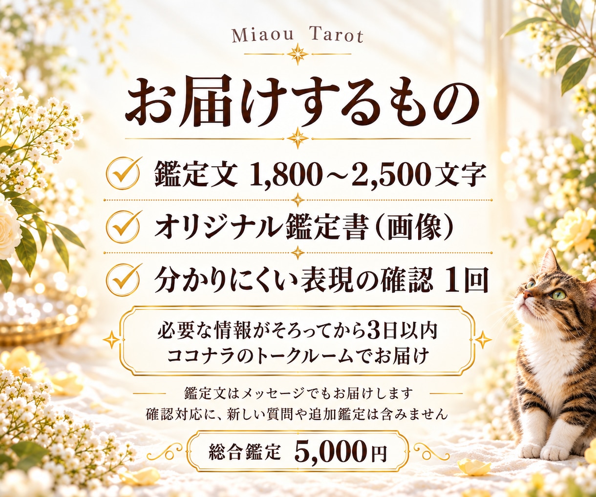 あなたの今とこれからタロットで占います 現状・今後の流れ・未来への一歩を丁寧に読み解きます イメージ3