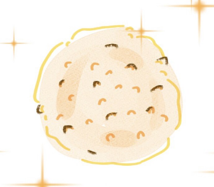 簡単でシンプルな食べ物のイラスト描きます シンプル食べ物　かわいいモノクロイラストを描きます♪ イメージ4