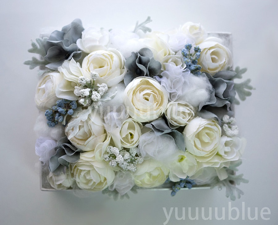 造花でフラワーアレンジメントお作りいたします 色やお花の種類、アレンジの形など細部までご相談承ります。 イメージ2