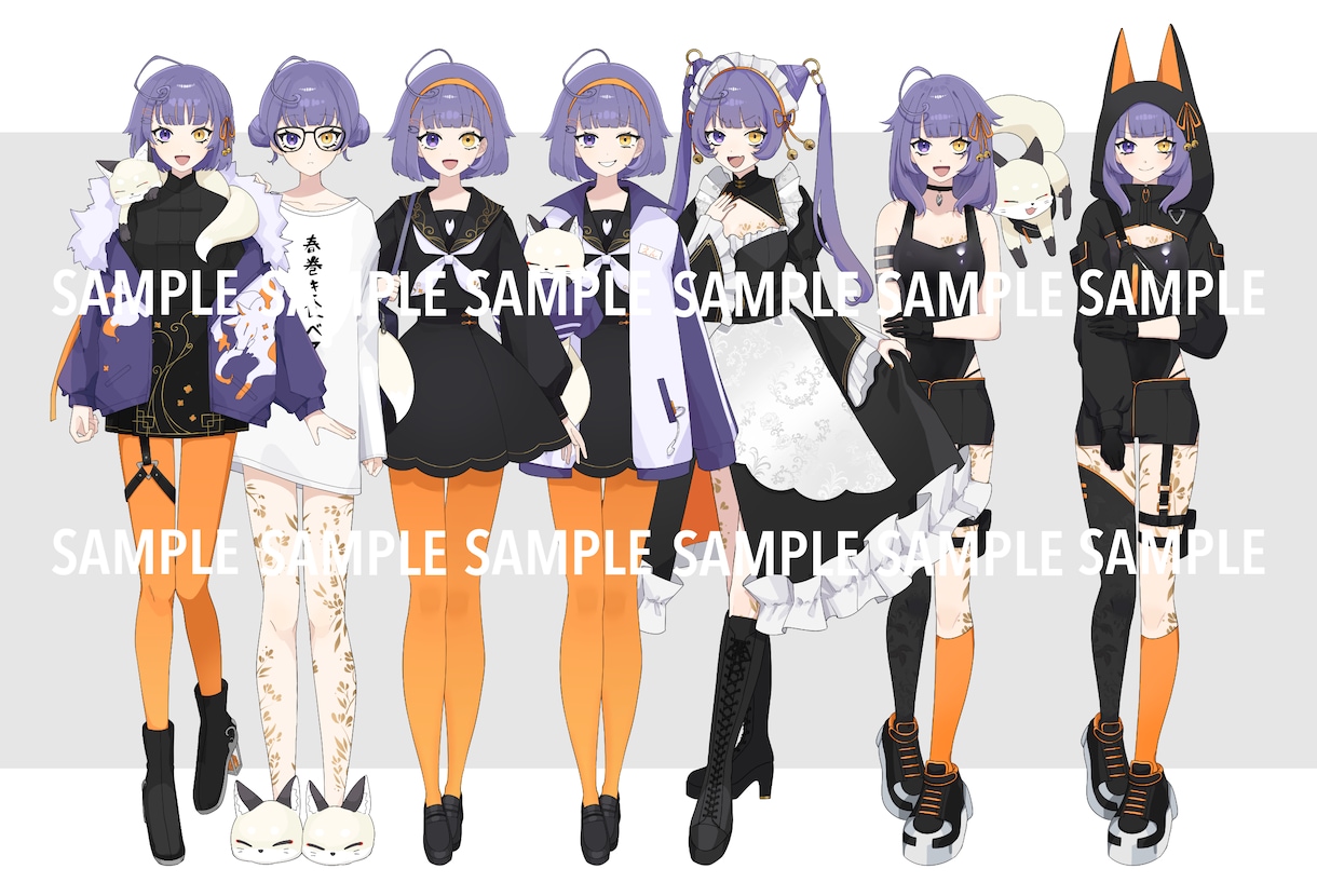 立ち絵制作いたします TRPGやグッズなどに！まずは気軽にご相談ください◎ イメージ6