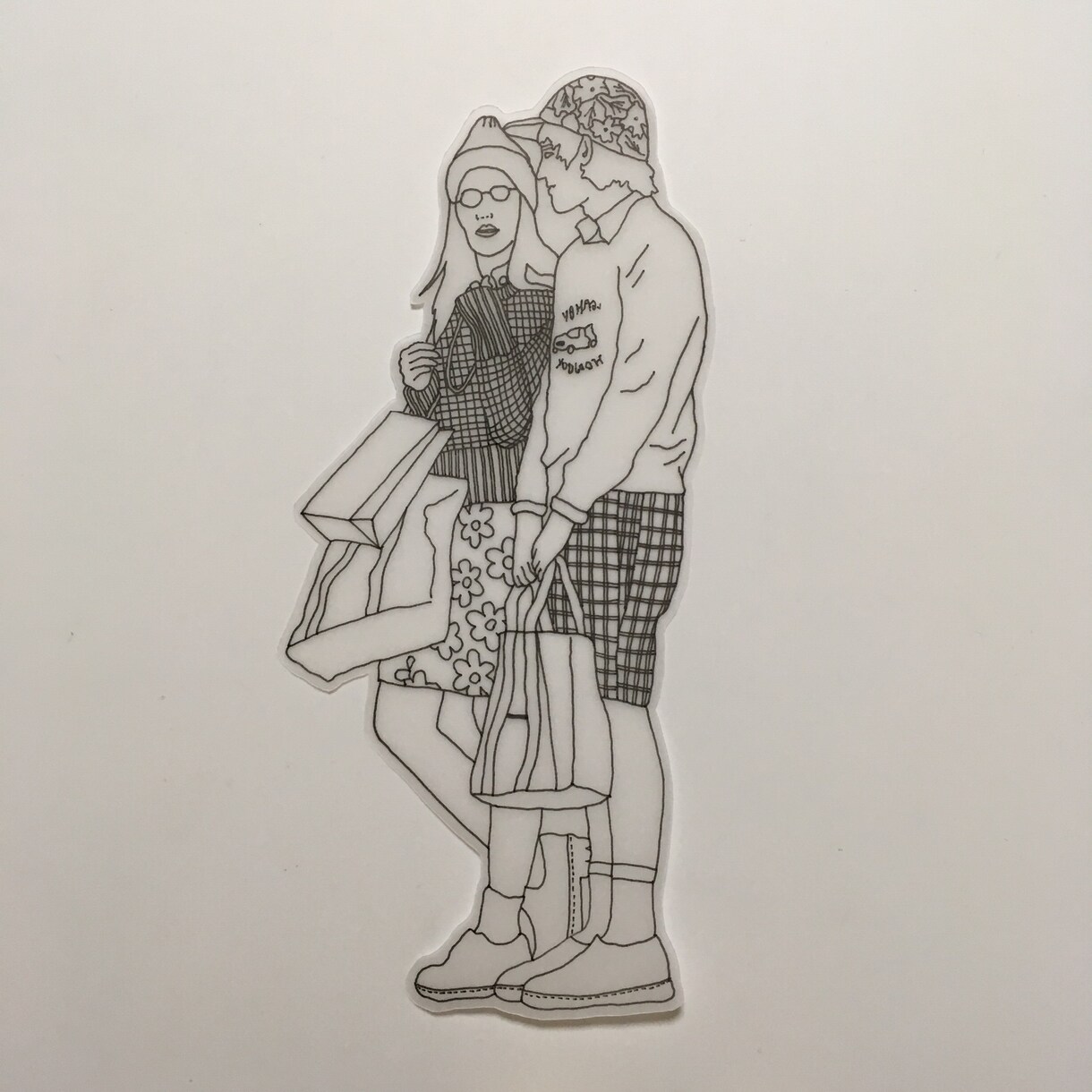 雑誌の挿絵のような絵を描きます ロゴ、オリジナルグッズ製作のためのイラスト描きます！ イメージ1