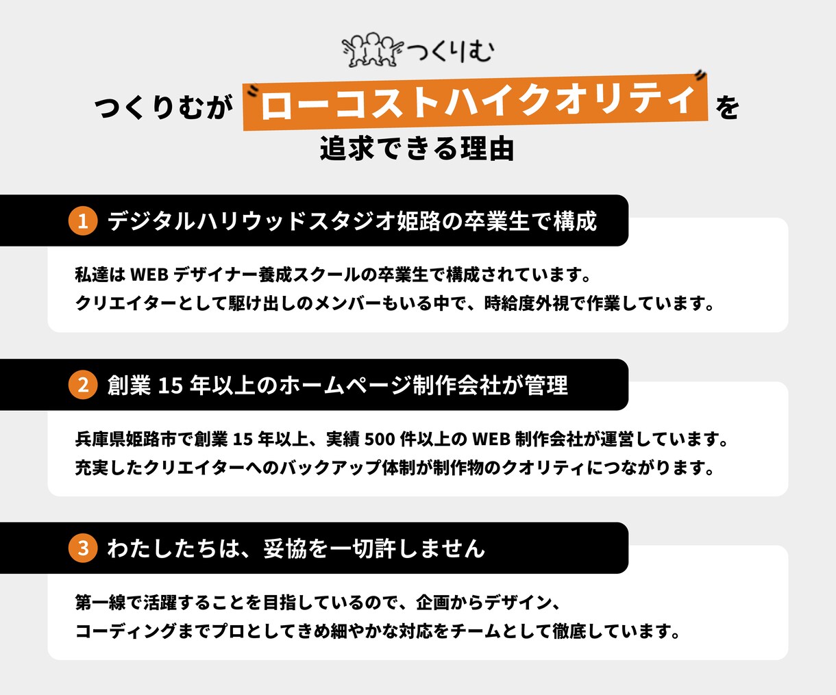 ３案提出！あなたにぴったりのWebサイト制作します 要望や好みに合わせた、高品質なホームページ制作が可能です！ イメージ2