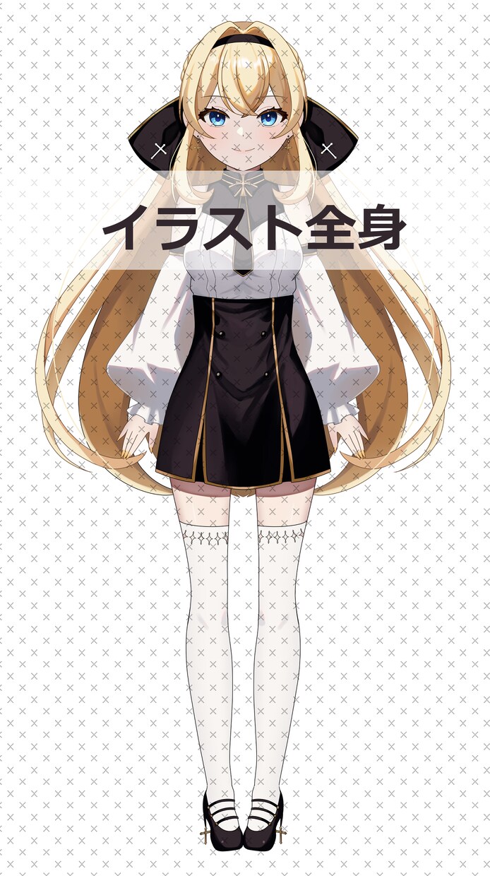 Live2D用パーツ分けイラスト作成します 透明感のある可愛い女の子のイラストが得意です！ イメージ2