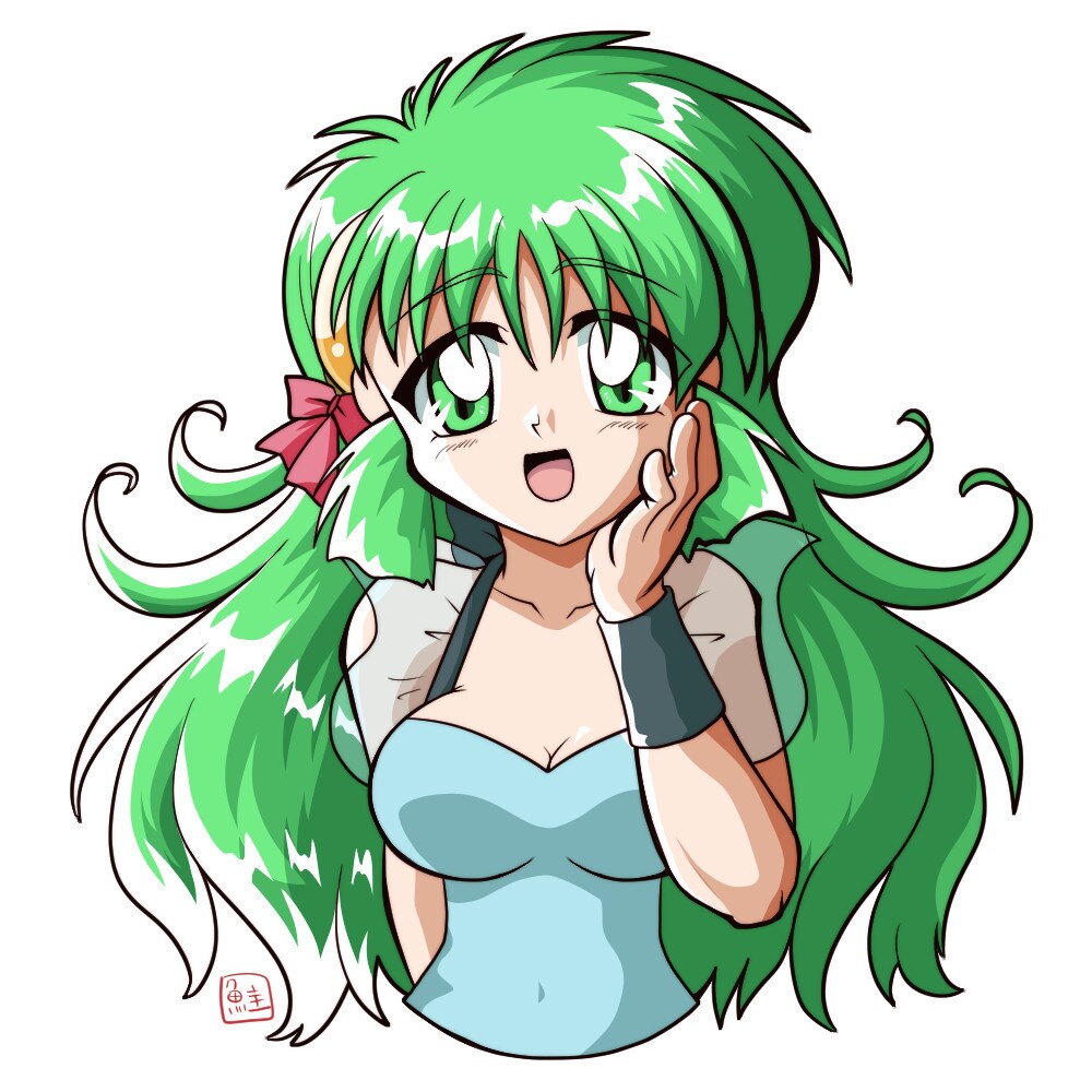 SNSアイコンなど作成させていただきます 90年代アニメちっくな女の子が描けます。 イメージ1