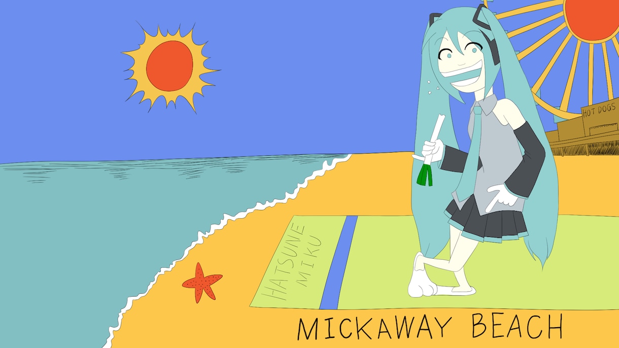 ボカロMVに◎初音ミク等イラストお描きします VOCALOID楽曲の動画にぜひご活用ください！ イメージ9