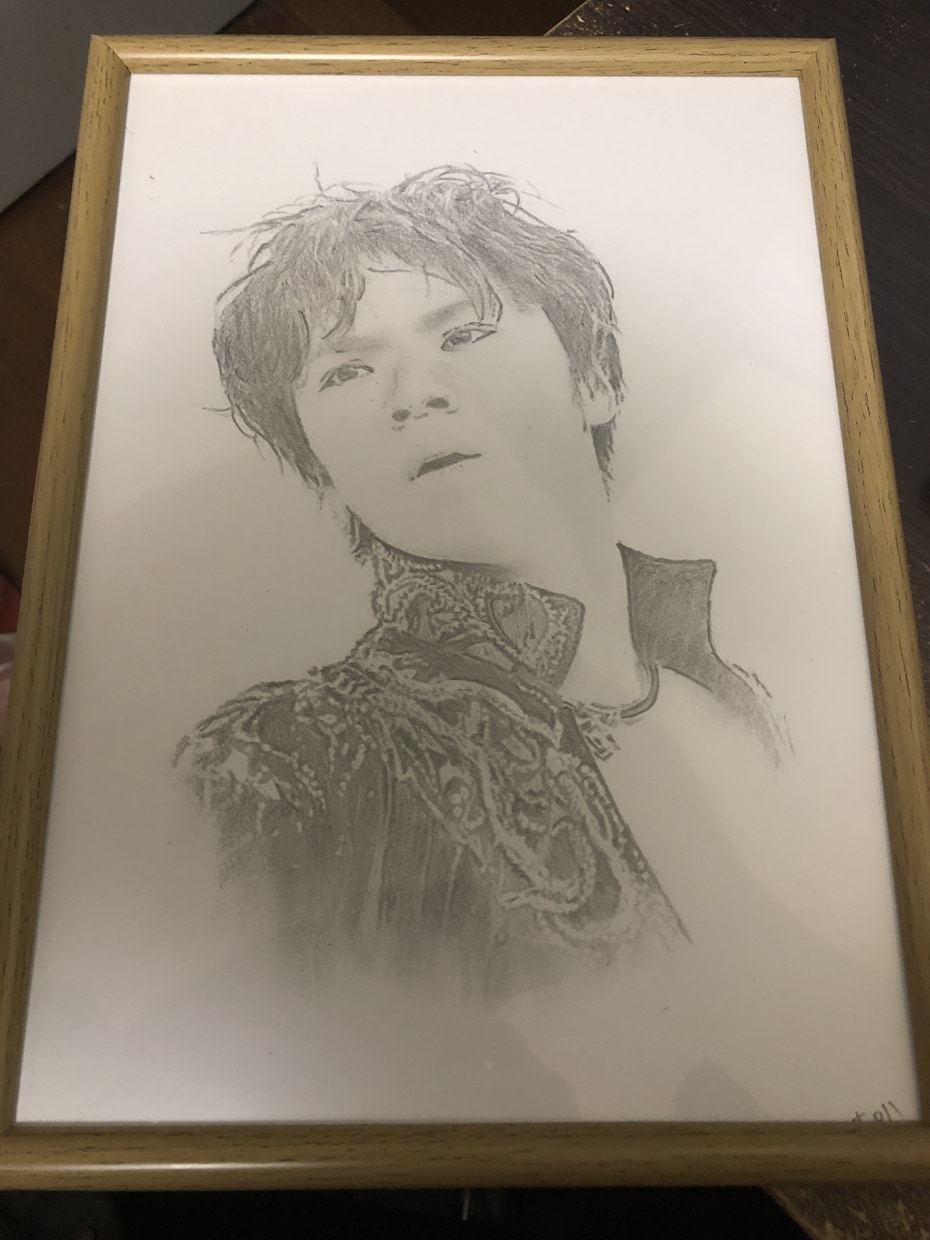 写真をもとに鉛筆画をお描きします 大切な方へのプレゼントにいかがですか？ イメージ3